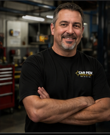 Owner operator Jim Cottone in the shop